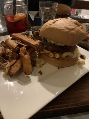 Mac daddy burger  at VegeNation in Las Vegas