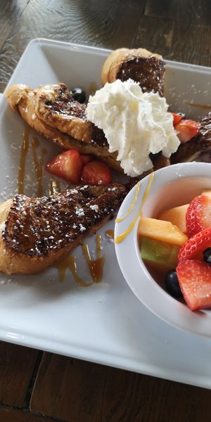 Stuffed french toast at VegeNation in Las Vegas