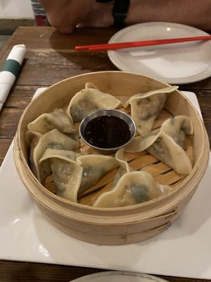 My little dumplings 🥟  at VegeNation in Las Vegas