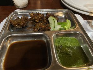 Vegetable pakora  at Kamana Kitchen in Kailua Kona