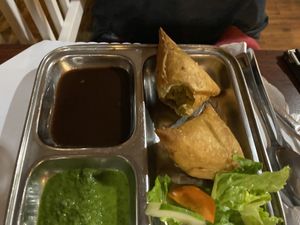 Veg samosa  at Kamana Kitchen in Kailua Kona