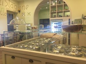 Can't see the gelato! at Olive Dolci - Via Emanuele Filiberto in Rome