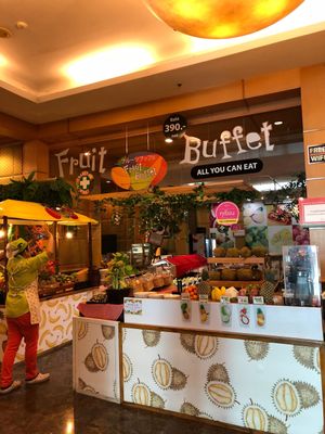 Fruit buffet at Baiyoke Sky Hotel Fruit Buffet in Bangkok