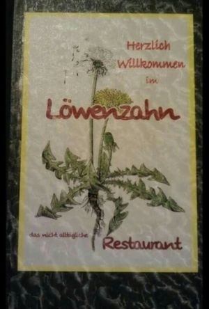 menu  at Lowenzahn in Schweinfurt