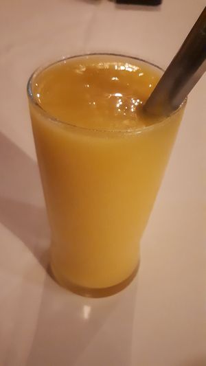 Mango Shake at Babaloo Restaurant and Uma's Kitchen in Koh Tao