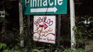 Babaloo sign at Babaloo Restaurant and Uma's Kitchen in Koh Tao
