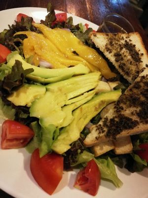 summer salad  at I Love Salad in Koh Tao