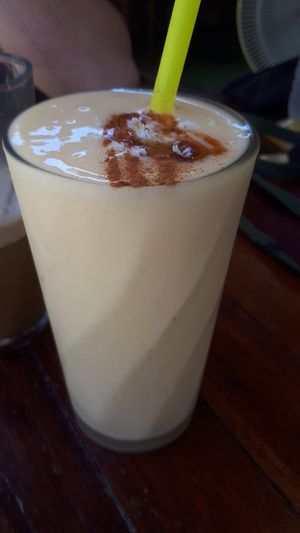 Mango lassi at I Love Salad in Koh Tao