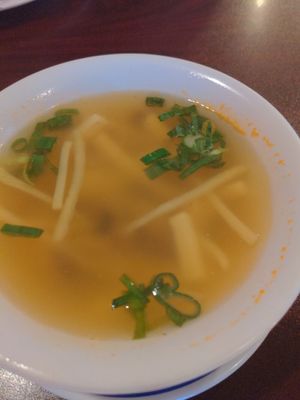 Tofu soup at Phnom Penh in North Olmstead