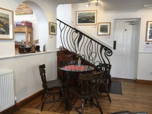 inside  at The Art Cafe in Whitby