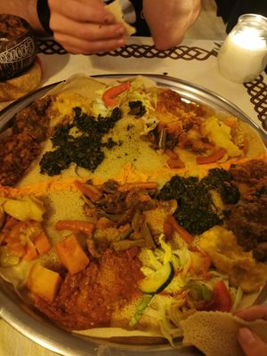 Vegan at Addis Ababa in Amsterdam