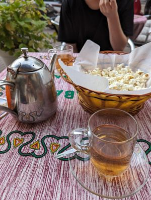 Tea afterward at Addis Ababa in Amsterdam