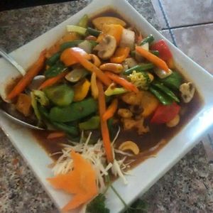 Cashew nut stirfry  at Thai Ivory Cuisine in Bedford