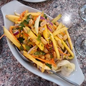 Mango salad at Thai Ivory Cuisine in Bedford