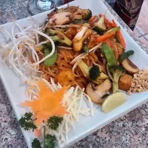 Pad thai at Thai Ivory Cuisine in Bedford