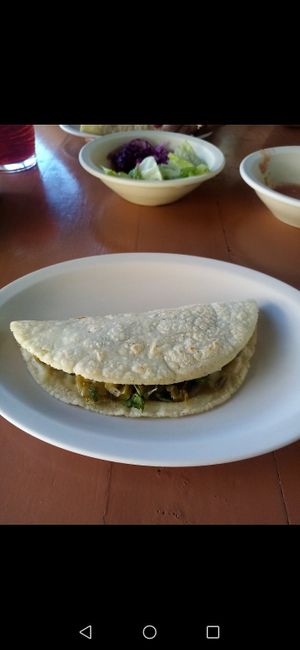 35 pesos and money's worth:) at Mary Restaurant Vegetariano in Puerto Vallarta