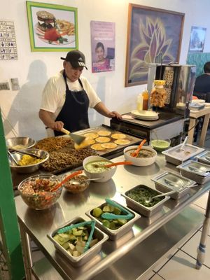   at Mary Restaurant Vegetariano in Puerto Vallarta