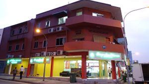 restaurant building at Sangeetha Bhavan in Central Singapore