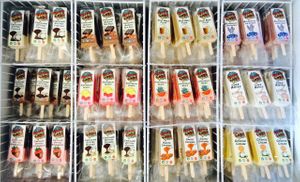 Vegan gluten free dairy free non GMO  pops.   at Planet Yum in Vero Beach