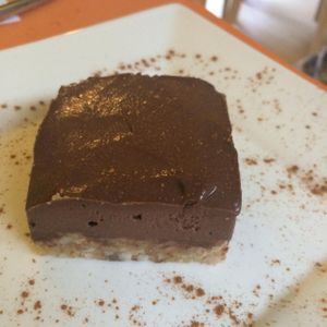 chocolate banana mouse!!! at Equilibrio in La Spezia