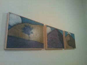 Paintings at Equilibrio in La Spezia