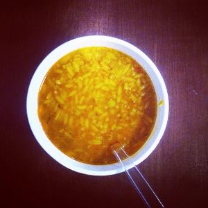 Spanish soup at Momencik in Warsaw