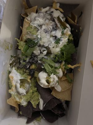 nachos with guacamole  at Momencik in Warsaw