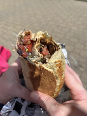 Seitan burrito  at Momencik in Warsaw