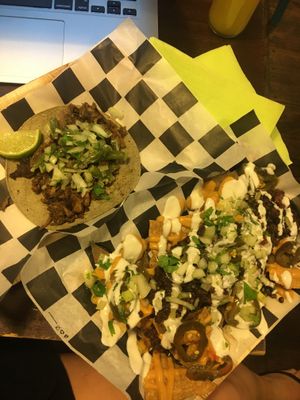 Tacos and nachos ?? so good at Momencik in Warsaw
