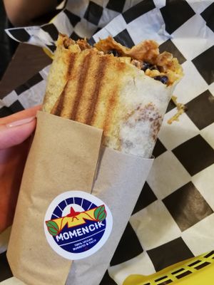 California burrito at Momencik in Warsaw
