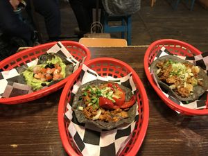 Tostadas at Momencik in Warsaw