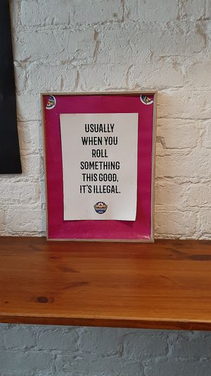 Word at Momencik in Warsaw