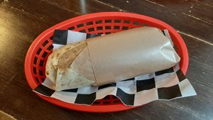 California burrito! at Momencik in Warsaw