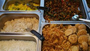 buffet2 at Govinda's Garden in Pendleton