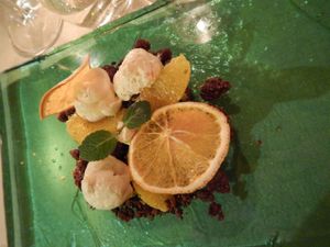 Vegan dessert  at Konnubio in Florence