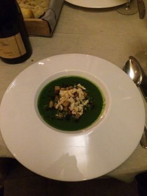 Chard soup. DELICIOUS.  at Konnubio in Florence