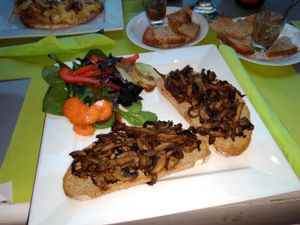 Tartine forestière at Kick Tap'Ass in Brussels