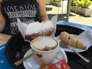 Yummy food! at Fratelli Piermattei in Rome