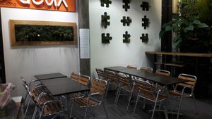 Vue de la salle at Les Comptoirs de la Bio in Orleans