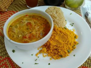 Moqueca de jaca at Café Oyá in Brasilia