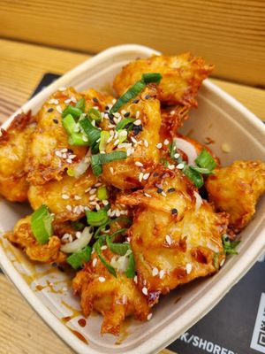 Teriyaki bites at King CookDaily in East London