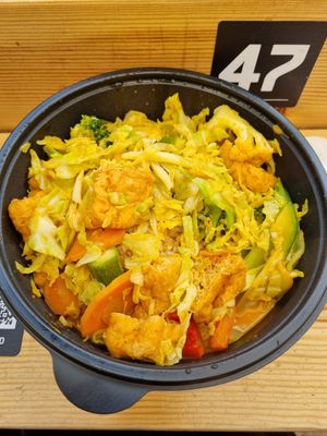 Red curry at King CookDaily in East London