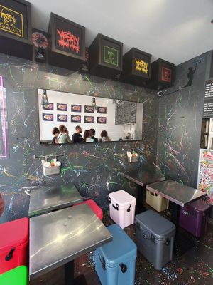 Seating at King CookDaily in East London