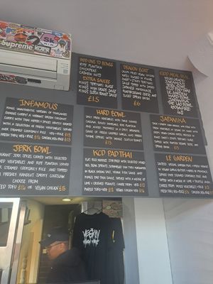 Menu at King CookDaily in East London