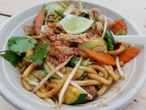 udon noodle bowl at King CookDaily in East London
