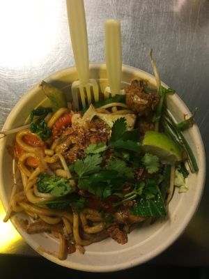 Noodle bowl  at King CookDaily in East London