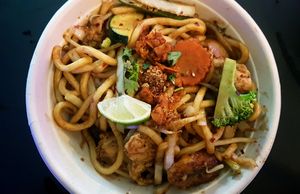 Noodle bowl at King CookDaily in East London