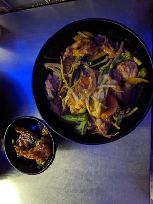 Jungle curry with teriyaki bites at King CookDaily in East London