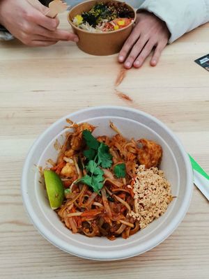 chickn pad thai at King CookDaily in East London
