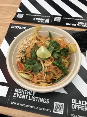 Vegetable Pad Thai  at King CookDaily in East London